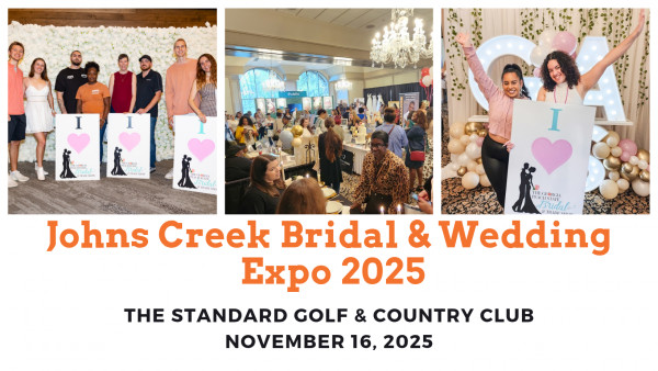 Johns Creek Bridal & Wedding Expo 2025 - 16th November 2025