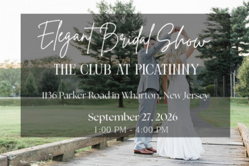 Wedding Show at The Club at Picatinny - 27th September 2026
