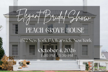 Wedding Show at Peach Grove House - 4th October 2026