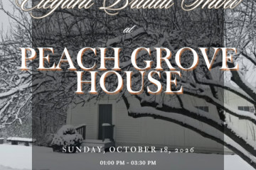 Wedding Show at Peach Grove House - 18th October 2026