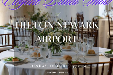 Wedding Show at Hilton Newark Airport (Elizabeth NJ) - 4th October 2026